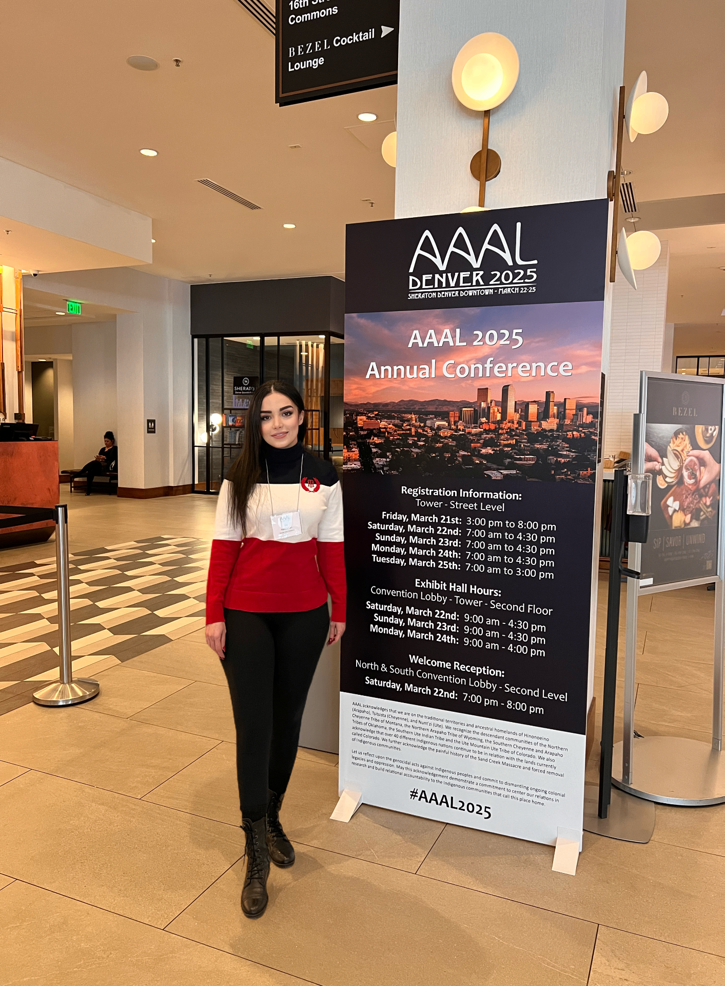 Researcher at AAAL 2025 Annual Conference in Denver