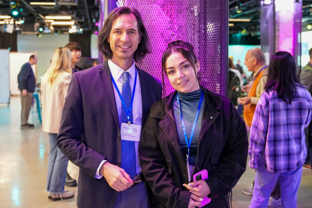 With Dr. Erik Voss at AIRiAL Conference