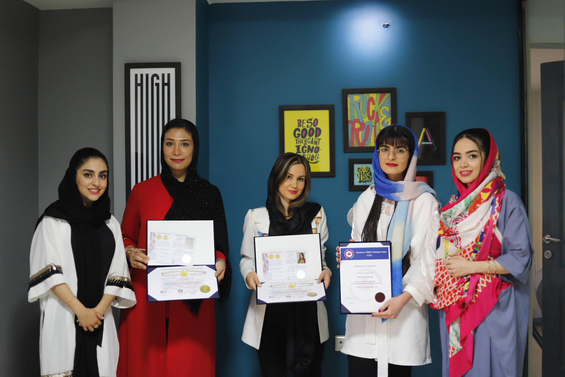 TESOL certification graduates