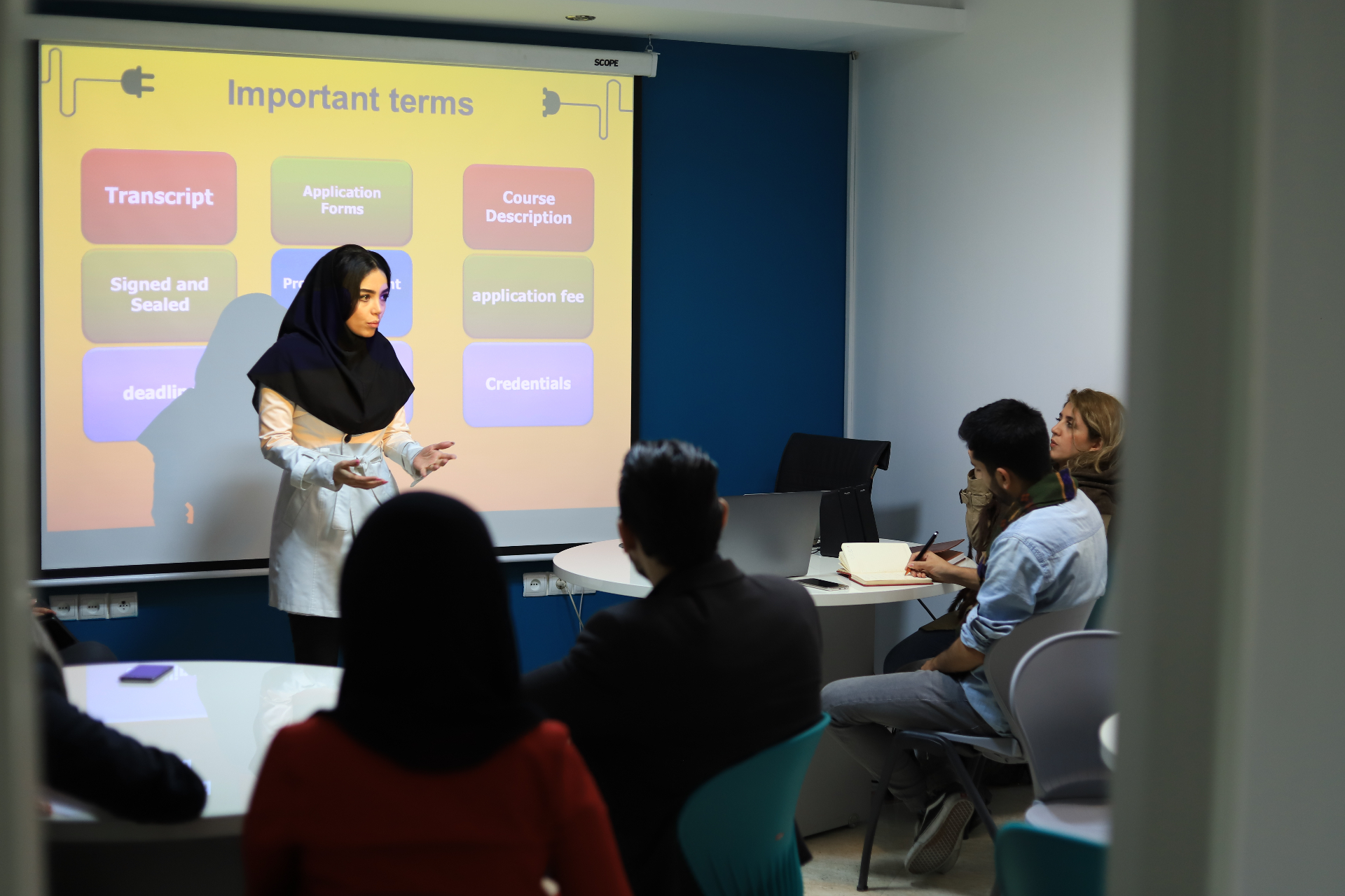 Presentation session