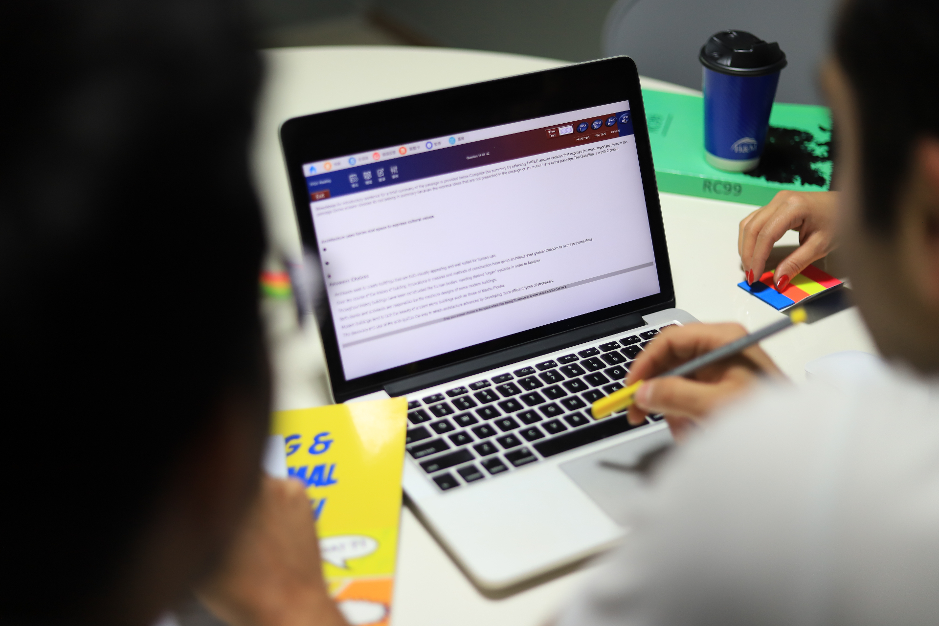 TOEFL preparation